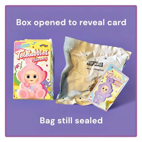 Teletubbies Vibrancy Series Figure - Midnight Tinky Winky - Picture 3 of 16